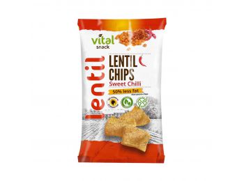Vital lencse chips édes chili gluténmentes 65g