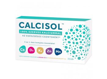 Calcisol szerves kálcium tabletta 30db