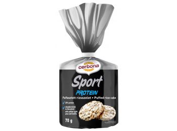 Cerbona sport protein puffasztott rizsszelet 70g