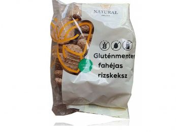 Natural rizskeksz fahéj gluténmentes laktózmentes 150g