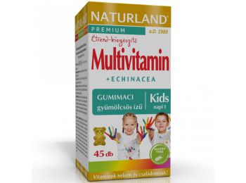 Naturland gyerek multivitamin gumitabletta 45db