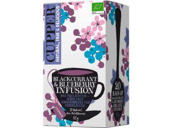 Cupper bio gyümölcstea feketeribizli&kékáfonya 20filter
