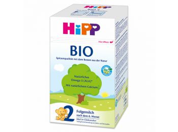 Hipp bio 2 tejalapú tápszer 6hónapos kortól 600g