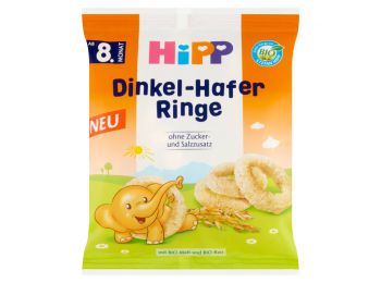 Hipp tönkölybúzás-zabos karikák 30g