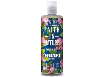 Faith in nature tusfürdő vadrózsa 400ml