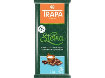 Trapa steviás tejcsokoládé 75g