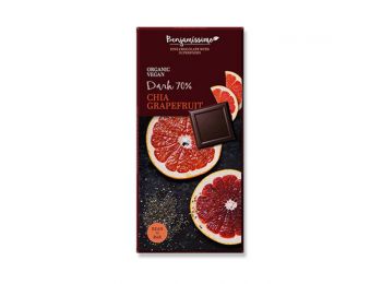 Banjamissimo bio csoki ét chia+grapefruit 70g