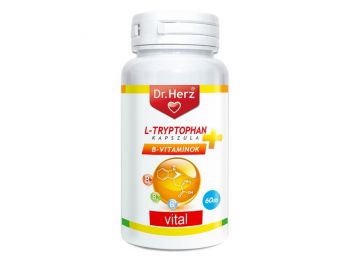 Dr.Herz l-tryptophan+b-vitamin kapszula 60db