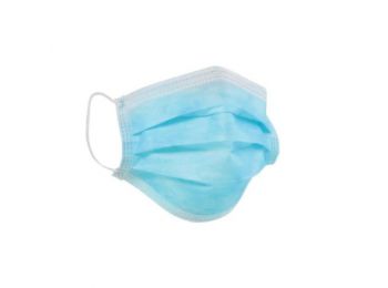 Szájmaszk kék 3rétegű 1db
