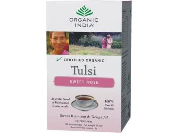 Tulsi bio tea édes rózsa filteres 25filter