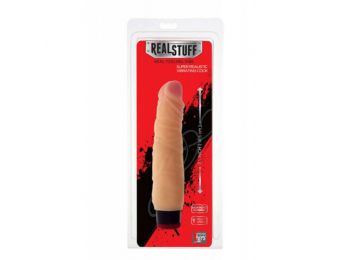 REALSTUFF 7INCH VIBRATOR - FLESH