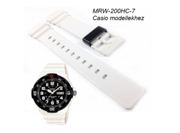 MRW-200HC-7 Casio fehér műanyag szíj