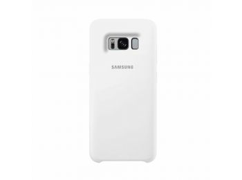Samsung szilikon gyári védőtok, Galaxy S8+, Fehér