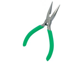 Hegyescsőrű fogó, 135 mm