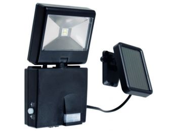 LED-es fényvető,napelemes, mozgásérzékelővel, 1W