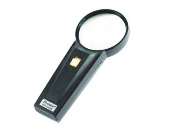Kézi nagyító, világítással, nagyítás:4x