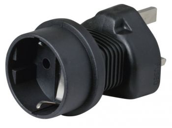 Utazóadapter, földelt, angol