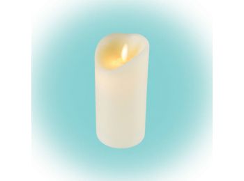 LED-es viaszgyertya mozgó lángeffekttel