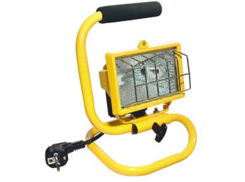 Halogén fényvető, hordozható, 120W,