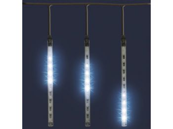 LED-es jégcsap fényfüggöny, 1,6 m, IP44, 230V