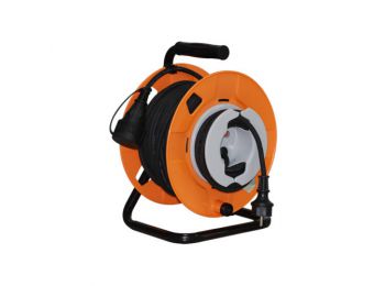Kábeldob 22 + 3 m gumírozott vezetékkel