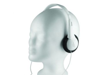 Sztereo fejhallgató, hangerő-limit, hajlékony