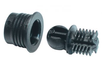 Előlap tarto csap+hüvely, 12 db / csomag