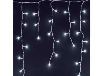 LED-es jégcsap fényfüggöny, 8 programos, 4,7m, IP44, 230