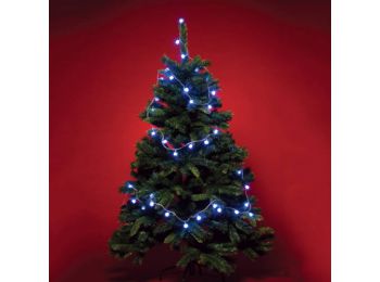 LED-es izzósor, kocka, 8 programos, 6m, 230V