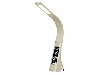 LED-es asztali lámpa, bézs