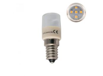 LED izzó, henger, E14, 0,5W, 30lm