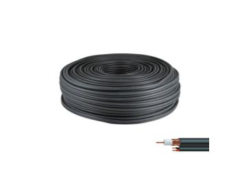 Koax kábel tápkábellel