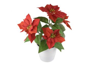 LED-es mikulásvirág, 3V