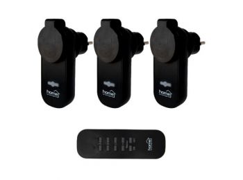 Távirányítható kültéri hálózatialjzat-szett