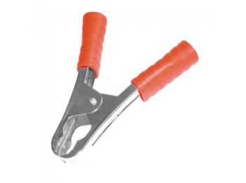 Akkumulátorcsipesz, 100A, 110mm, piros