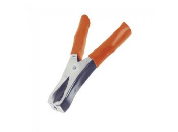 Akkumulátorcsipesz, 50A, 100mm, piros