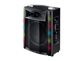 Hordozható party hangdoboz,  beépített akkumulátorral é