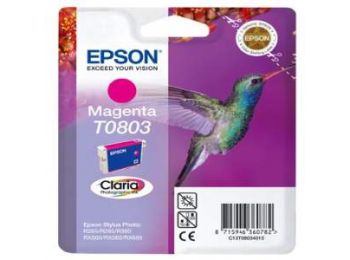 Epson T0803 magenta tintapatron