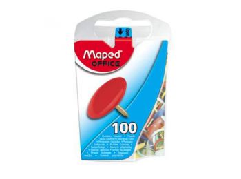 Rajzszeg, 100 db-os, MAPED, színes