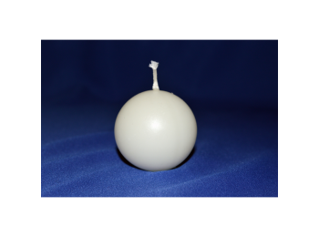 GÖMB Fehér gyertya   5 cm