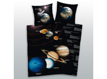 BOLYGÓS GLOBES 2 részes ágynemű-garnitúra 140x200+70x90