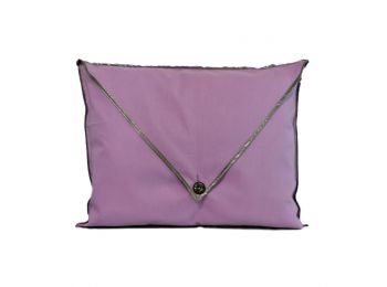 CSIBETT VILÁGOS LILA ANTIK EZÜST díszpárnahuzat  40x50 c