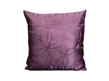 MARIBOR LILA díszpárnahuzat 45x45 cm