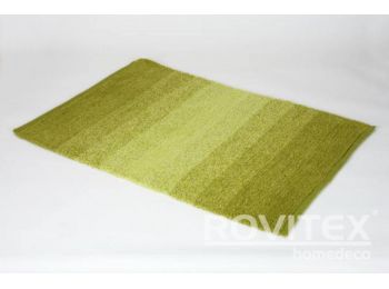 ZSENÍLIA SZÍNÁTMENETES ZÖLD szőnyeg 70x140 cm