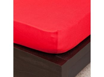 PIROS jersey gumis lepedő 90-100x200 cm