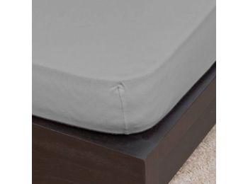 GRAFITSZÜRKE jersey gumis lepedő 180-200x200 cm