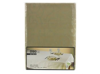 TEFLONOS KHAKI vízlepergető asztalterítő 138x240 cm