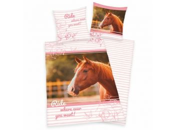 LOVAS RIDE 2 részes ágynemű-garnitúra 140x200+70x90 cm