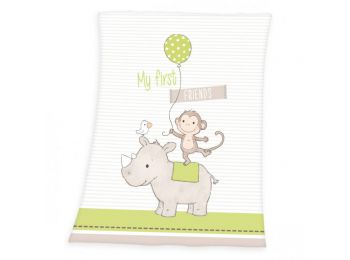 ORRSZARVÚS MAJMOS gyermekpléd 75x100 cm