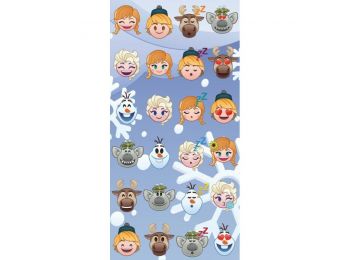JÉGVARÁZS EMOJI törölköző 70x140 cm